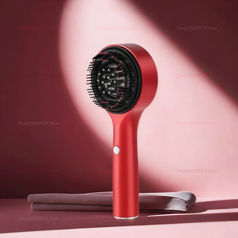 Women’s Red Light Power Generation Comb Hair Scalp Massage Styling Tool Electric Introduction Scalp Detection Easy Use